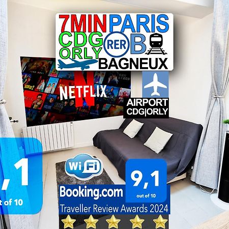 Bagneux Paris Rer B Confort Netflix Кашан Екстер'єр фото